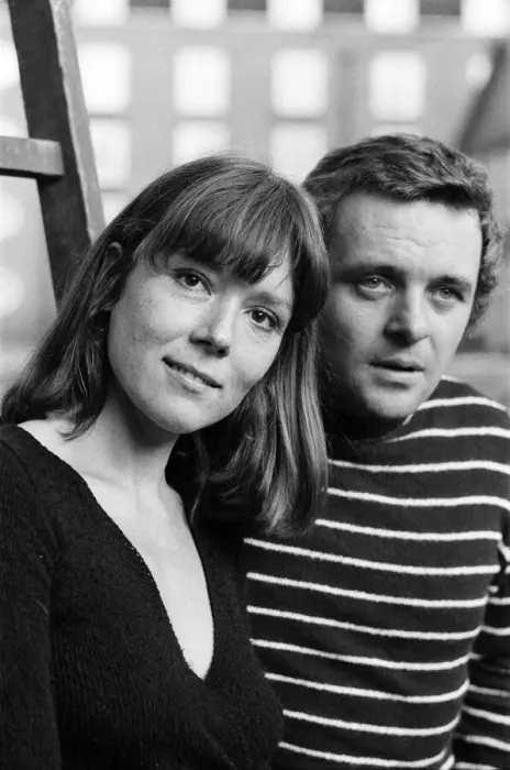 Framed Print : Anthony Hopkins and Diana Rigg. Both will be staring in Macbeth in the new National Framed Print : Anthony Hopkins and Diana Rigg. Both will be staring in Macbeth in the new National