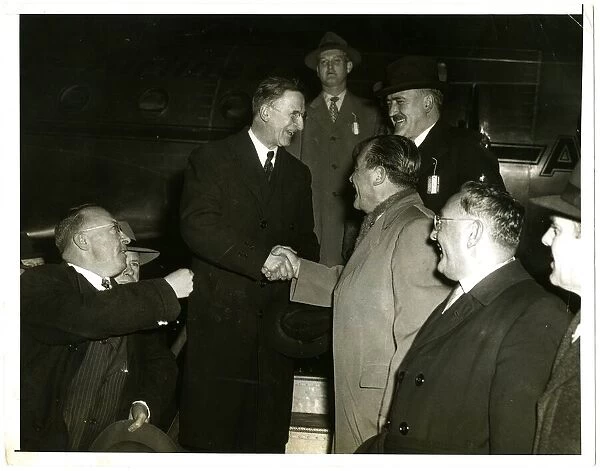 Anti-Partition girdle around the World. Eamon De Valera and Frank Aiken in America 1948