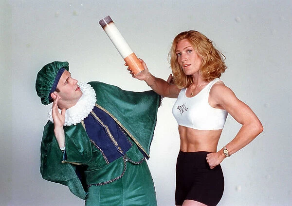 Anti smoking feature May 1998 Gladiator Siren with Sir Walter Raleigh