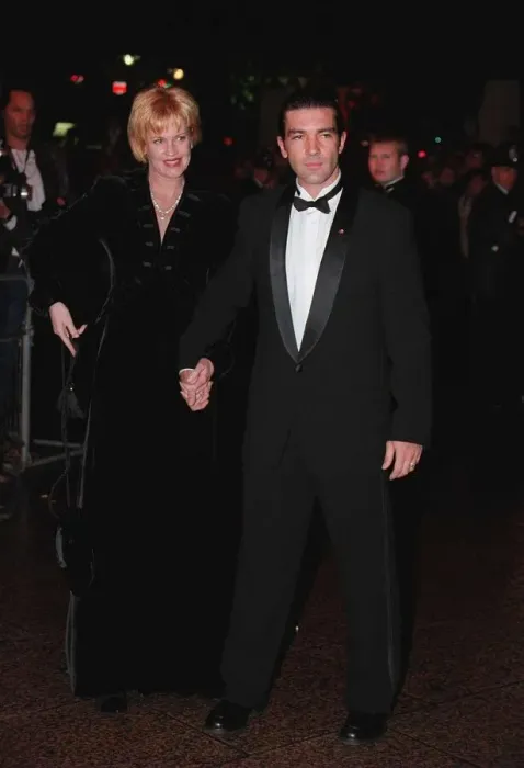 Framed Print : Antonio Banderas Actor and his Girlfriend Melanie Griffiths Actress arrive at the Royal Framed Print : Antonio Banderas Actor and his Girlfriend Melanie Griffiths Actress arrive at the Royal