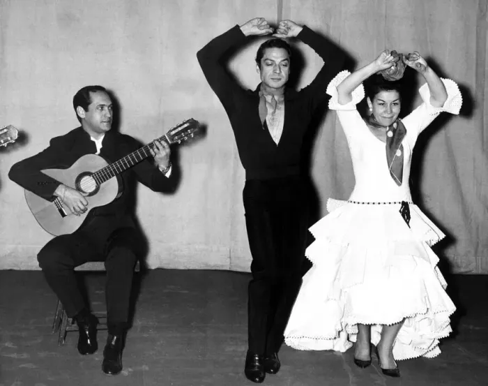 Framed Print : Antonio and his Spanish Dance Company open a four week season at the Theatre Royal Drury