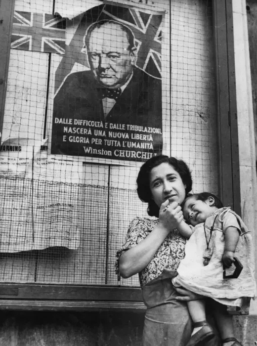 Framed Print : Antonoinetta Campenello, of Via Lombardo, Vizzini, pictured with her child Mimmo in Framed Print : Antonoinetta Campenello, of Via Lombardo, Vizzini, pictured with her child Mimmo in