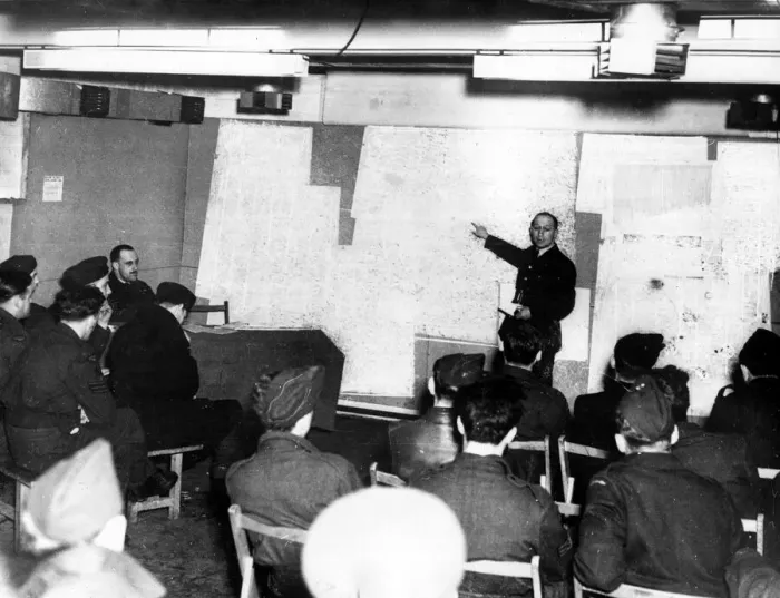 Framed Print : Apart from its many other activities, the RAF continues to drop leaflets on Germany