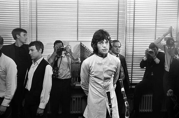 Appeal hearing at the Appeal Court in Central London where Rolling Stones lead singer