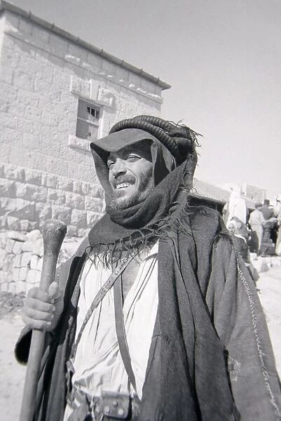 A Arab tradesman in the marketplace in Bethlehem Circa 1935