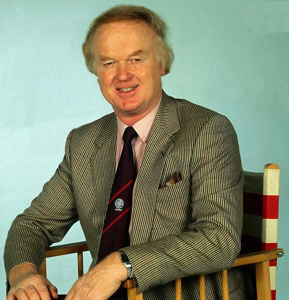 Archie MacPherson Sports Commentator circa 1985