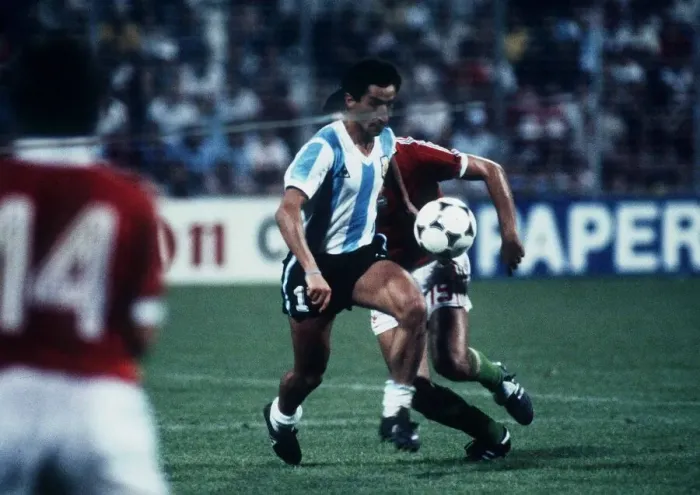 Framed Print : Argentina v Hungary World Cup 1982 football Ossie Ardiles on the ball Framed Print : Argentina v Hungary World Cup 1982 football Ossie Ardiles on the ball
