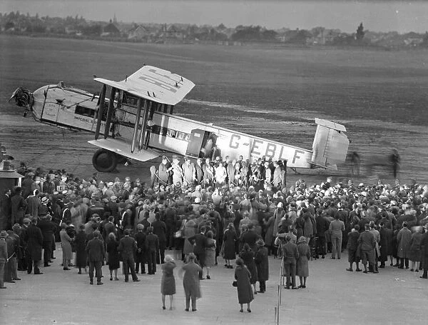 An Armstrong Whitworth AW-154 Argosy, City of Glasgow of Imperial Airways