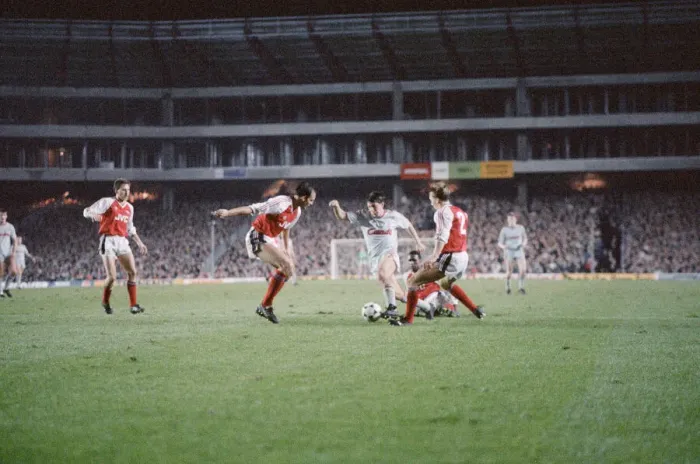 Framed Print : Arsenal 0 v 0 Liverpool, Littlewoods League Cup 3rd round (replay) at Highbury Framed Print : Arsenal 0 v 0 Liverpool, Littlewoods League Cup 3rd round (replay) at Highbury