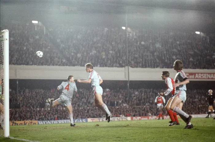Framed Print : Arsenal 0 v 0 Liverpool, Littlewoods League Cup 3rd round (replay) at Highbury Framed Print : Arsenal 0 v 0 Liverpool, Littlewoods League Cup 3rd round (replay) at Highbury