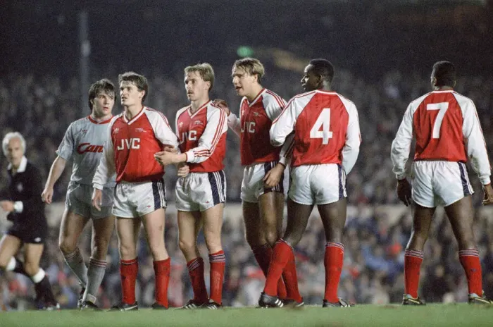 Framed Print : Arsenal 0 v 0 Liverpool, Littlewoods League Cup 3rd round (replay) at Highbury