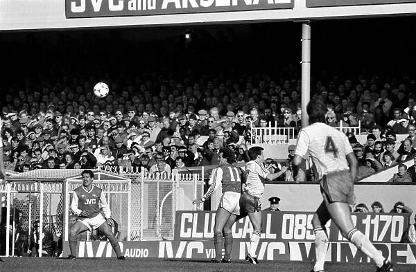 Arsenal 0 v. West Ham United 0. Division One Football. November 1986 LF20-25-015