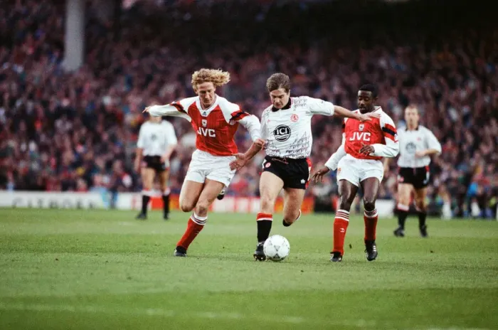 Framed Print : Arsenal 1-1 Middlesbrough, Premier league match at Highbury, Saturday 19th December 1992 Framed Print : Arsenal 1-1 Middlesbrough, Premier league match at Highbury, Saturday 19th December 1992
