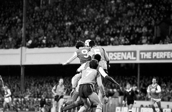 Arsenal 1 v. Southampton 0. Division One Football. December 1986 LF21-25-016