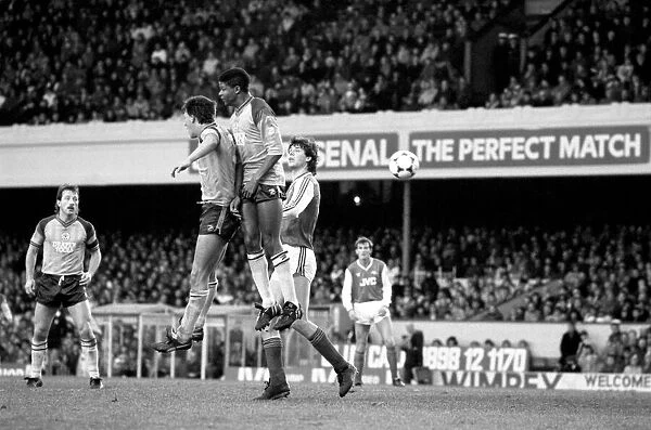 Arsenal 1 v. Southampton 0. Division One Football. December 1986 LF21-25-001