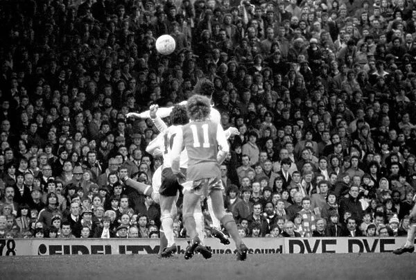 Arsenal 2 v. Bolton Wanderers 0. Division 1 football. February 1980 LF01-29-092