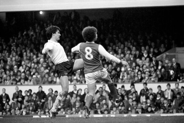 Arsenal 2 v. Bolton Wanderers 0. Division 1 football. February 1980 LF01-29-089