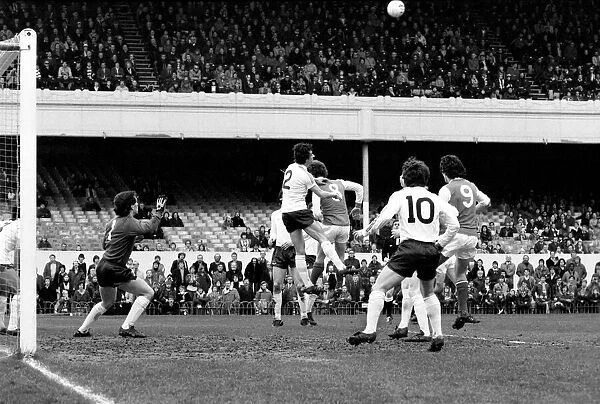 Arsenal 2 v. Bolton Wanderers 0. Division 1 football. February 1980 LF01-29-070