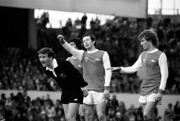 Arsenal 2 v. Bolton Wanderers 0. Division 1 football. February 1980 LF01-29-049
