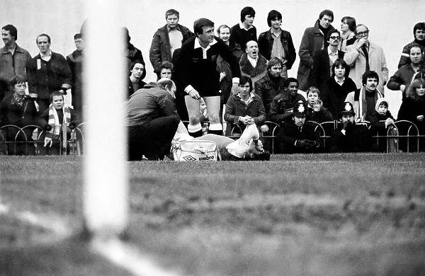 Arsenal 2 v. Bolton Wanderers 0. Division 1 football. February 1980 LF01-29-040