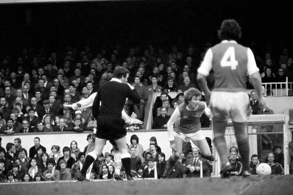 Arsenal 2 v. Bolton Wanderers 0. Division 1 football. February 1980 LF01-29-083