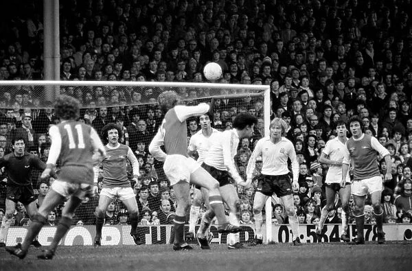 Arsenal 2 v. Bolton Wanderers 0. Division 1 football. February 1980 LF01-29-082