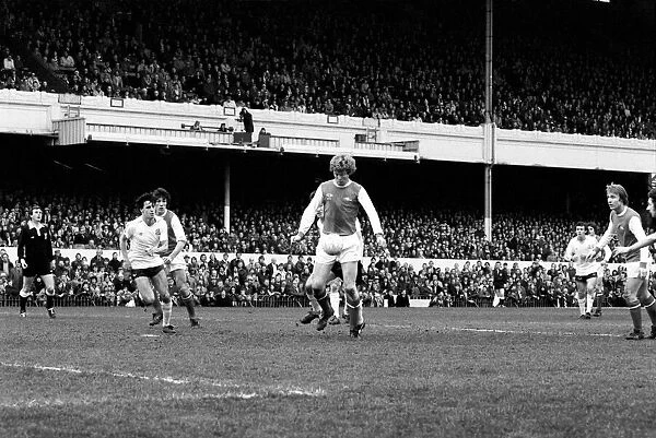 Arsenal 2 v. Bolton Wanderers 0. Division 1 football. February 1980 LF01-29-067