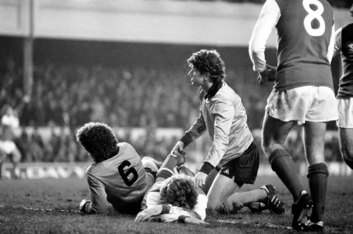 Framed Print : Arsenal 2 v. Derby County 0. Division 1 football January 1980 LF01-05-003 Framed Print : Arsenal 2 v. Derby County 0. Division 1 football January 1980 LF01-05-003