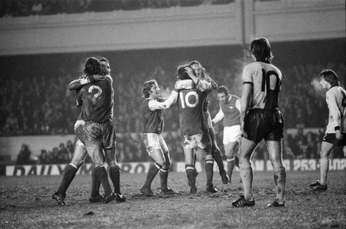 Framed Print : Arsenal 3-0 Coventry City, FA Cup Replay match at Highbury, Wednesday 29th January 1975 Framed Print : Arsenal 3-0 Coventry City, FA Cup Replay match at Highbury, Wednesday 29th January 1975