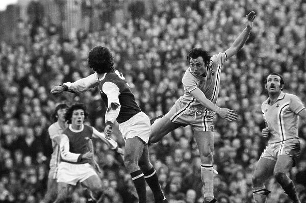 Arsenal 3-1 Coventry City, FA Cup match at Highbury, Saturday 29th January 1977