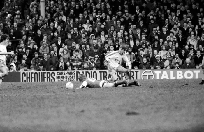 Framed Print : Arsenal 3 v. Aston Villa 1. Division 1 football. February 1980 LF01-20-021