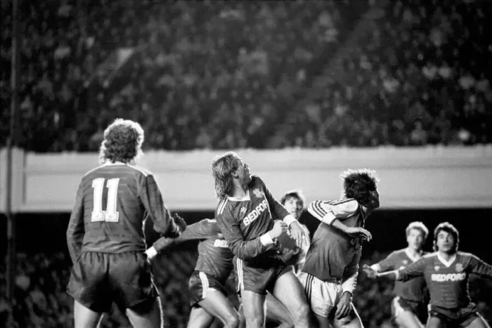 Framed Print : Arsenal 3 v. Luton 0. Division One Football. December 1986 LF21-22-023
