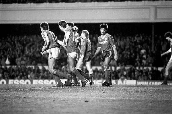 Arsenal 3 v. Luton 0. Division One Football. December 1986 LF21-22-028