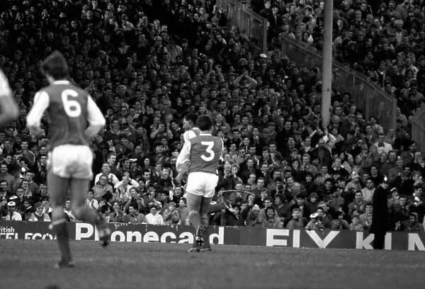Arsenal 3 v. Manchester City 0. Division One Football. November 1986 LF21-06-077