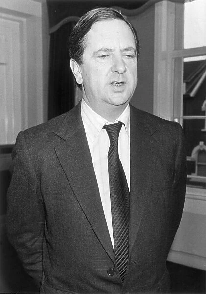 Arsenal Chairman Peter Hill-Wood. 5th December 1983. 83-6417-7a