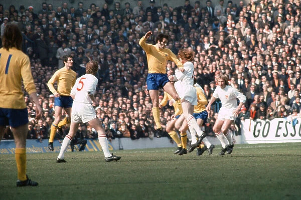 Arsenal Double winning season 1970 - 1971. FA Cup Semi Final match at Hillsborough