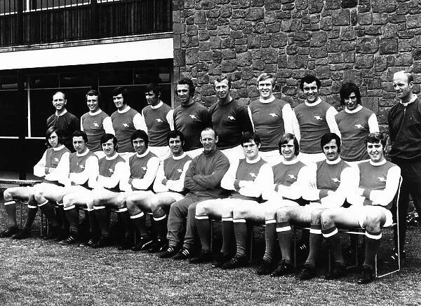 Arsenal football team group picture 1970