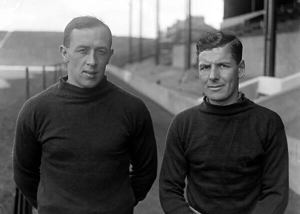 Arsenal Footballers - April 1927 A. Young & Ramsey