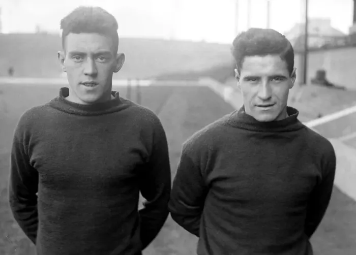 Framed Print : Arsenal footballers - April 1927 Jack Moody and James Shaw Framed Print : Arsenal footballers - April 1927 Jack Moody and James Shaw