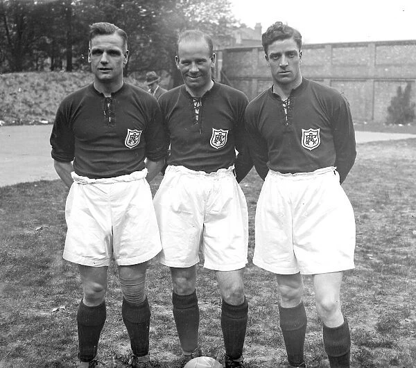 Arsenal Footballers. Baker, Blyth and Brain. DM12549C. 23rd April 1927