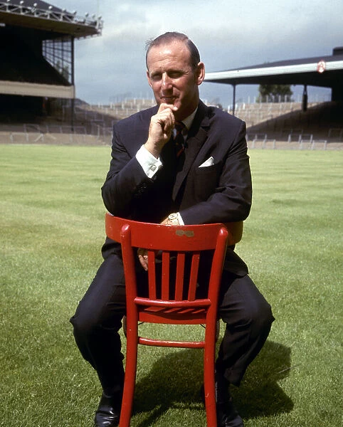 Arsenal manager Bertie Mee at Highbury July 1967