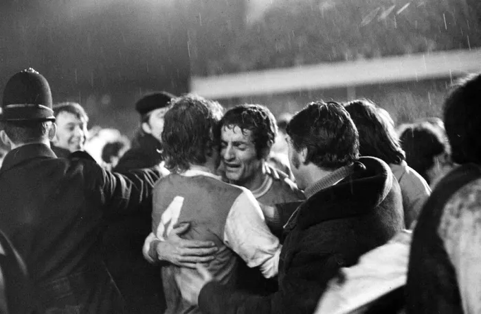 Framed Print : Arsenal v Anderlecht Football European Fairs Cup 1970