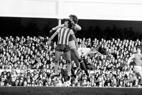 Arsenal v. Brighton and Hove Albion. Division 1 football. January 1980 LF01-10-065