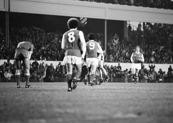 Arsenal v. Brighton and Hove Albion. November 1980 LF05-05-057 Football Division