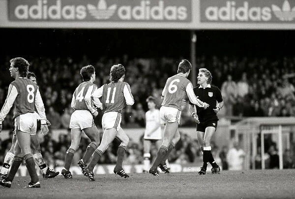 Arsenal v Manchester United January 1988 Division one Football @ Highbury