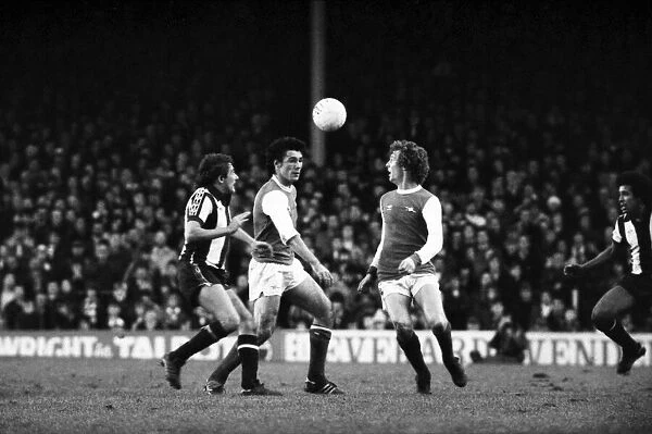 Arsenal v. West Bromwich Albion. November 1980 LF05-15-110 The final score was a two all