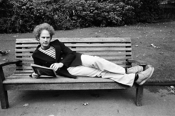 Art Garfunkel in London to promote his new record Breakaway