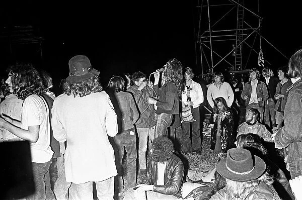 Arthur Brown, appearing at the very first properly named The Reading Festival in 1971