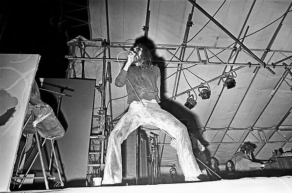 Arthur Brown, appearing at the very first properly named The Reading Festival in 1971