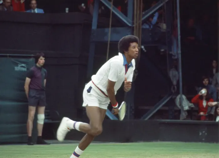 Framed Print : Arthur Robert Ashe, Jr. (July 10, 1943 - February 6, 1993) was an American World No Framed Print : Arthur Robert Ashe, Jr. (July 10, 1943 - February 6, 1993) was an American World No